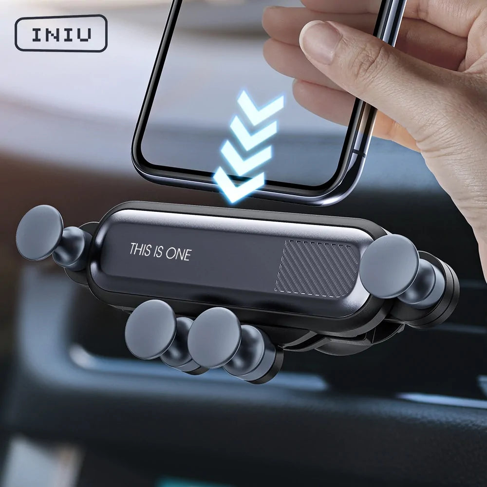 "GraviX" Gravity Car Phone Holder