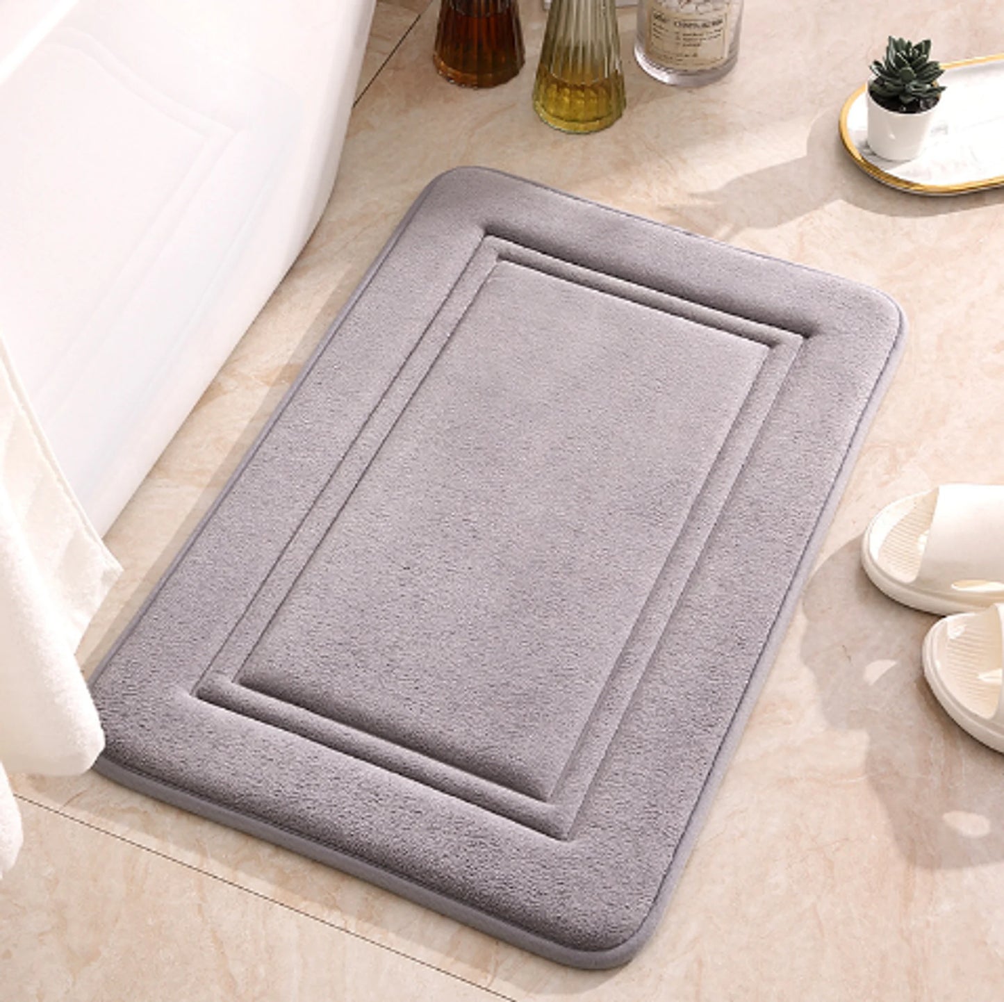 "AbsorbEase" Non-slip Bath Mat